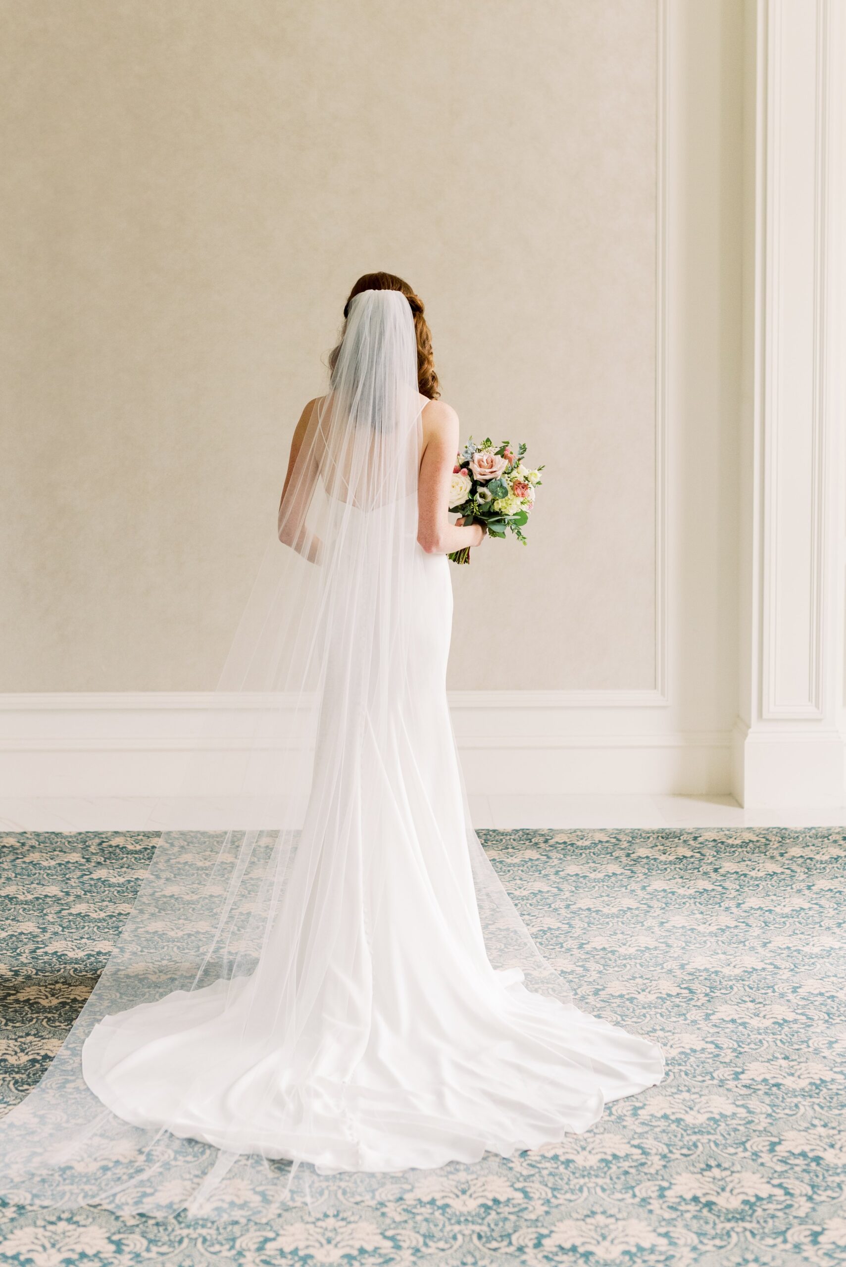 Bridal portraits at Lord Nelson Hotel