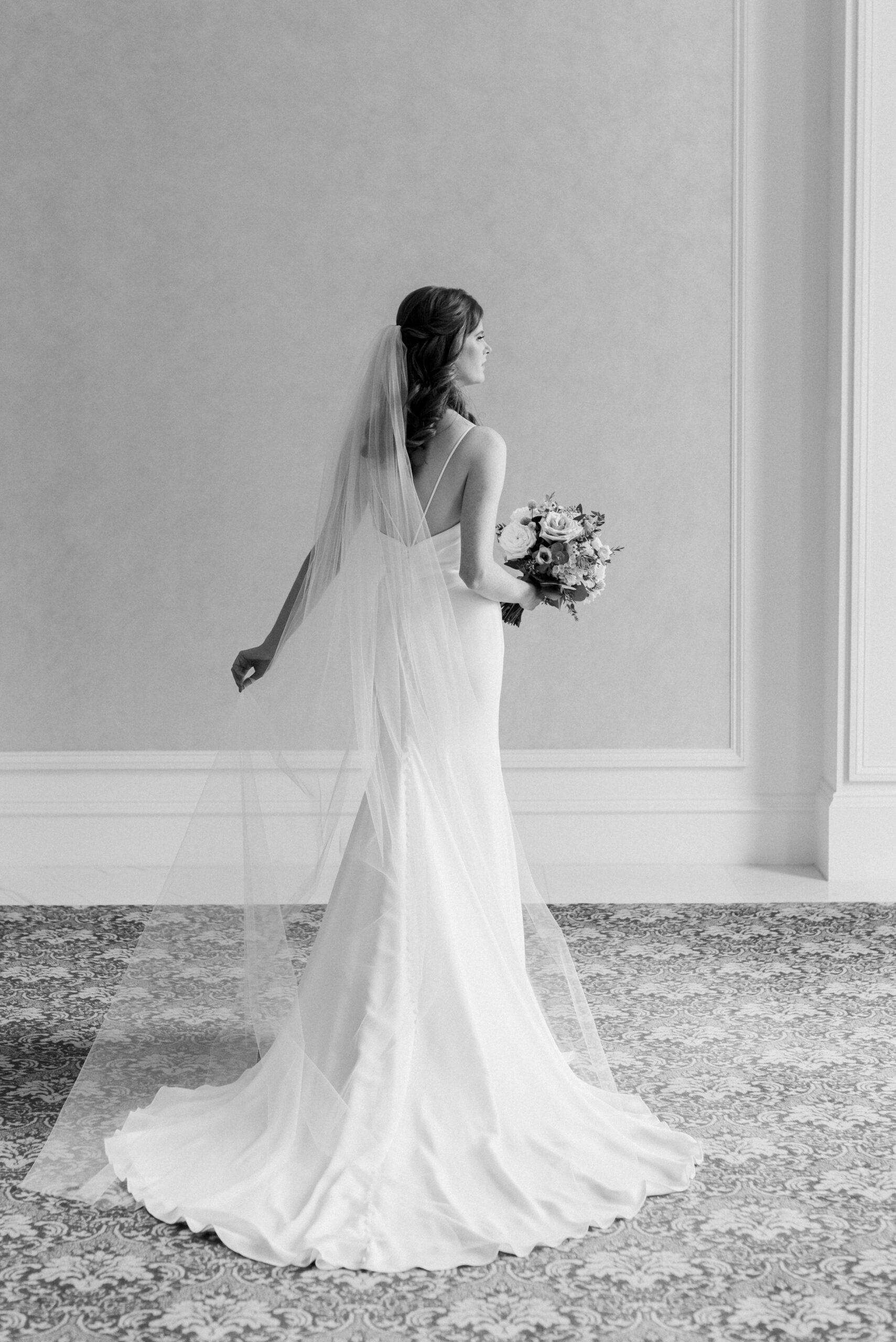 Bridal portraits at Lord Nelson Hotel