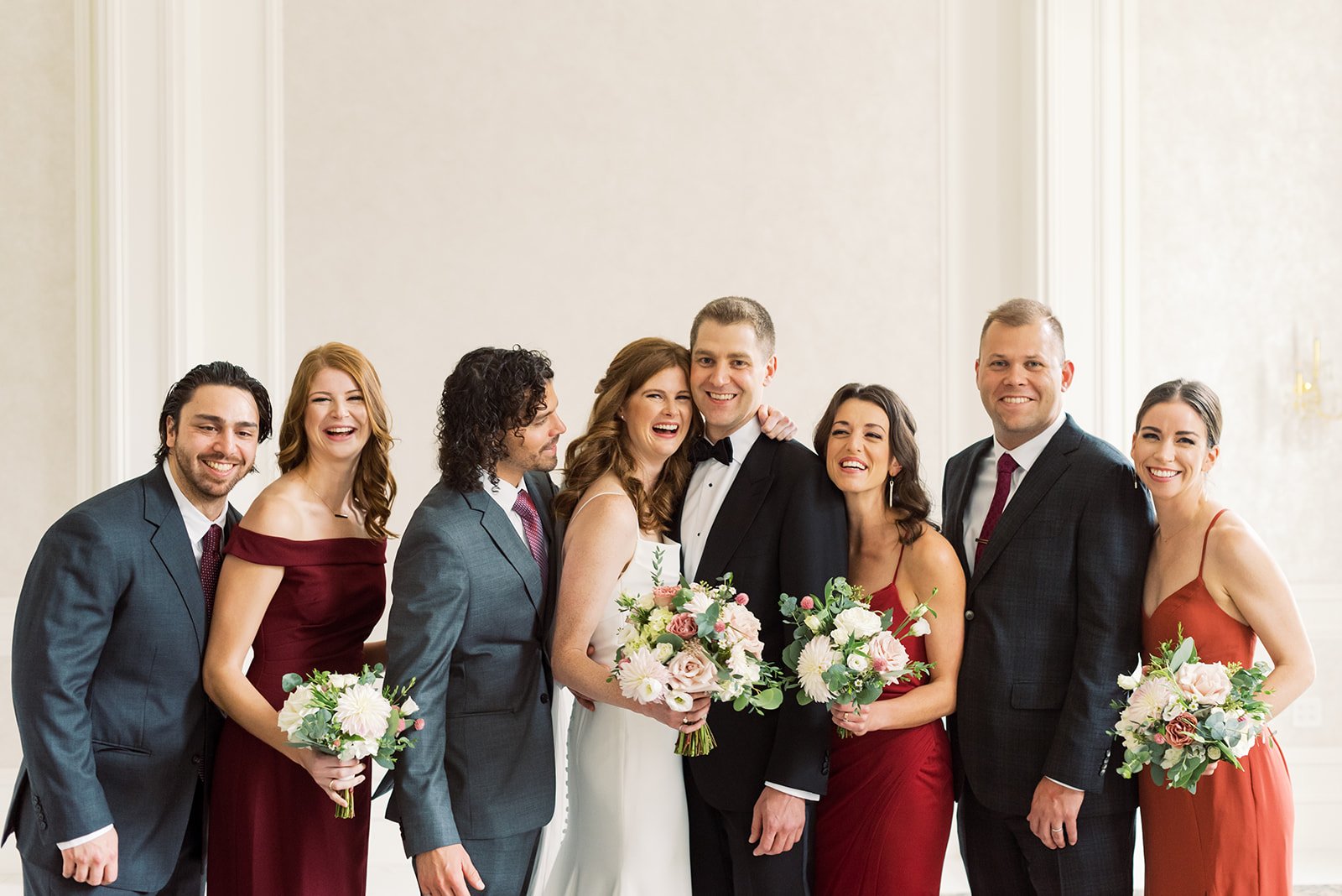 Bridal party photos at Lord Nelson Hotel in Halifax, NS